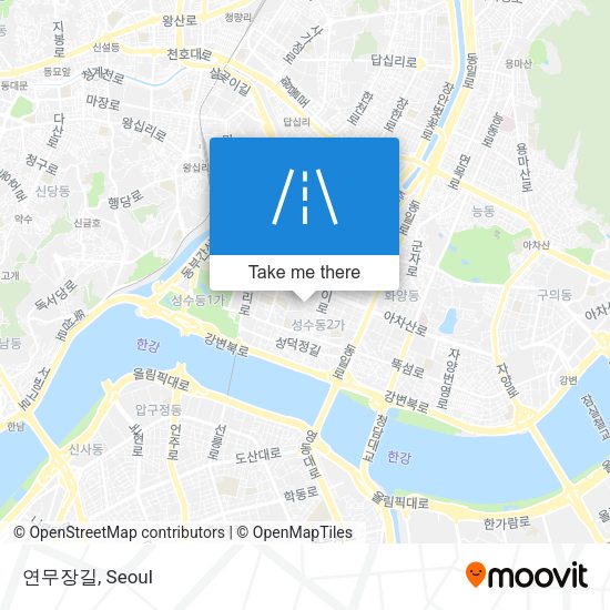 연무장길 map