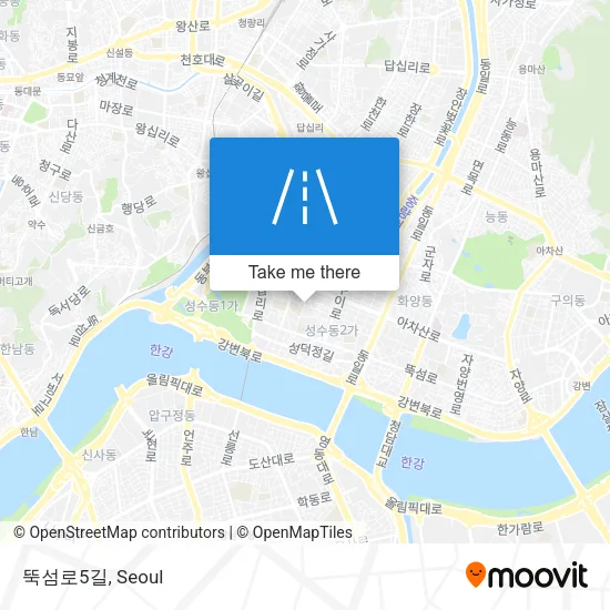 뚝섬로5길 map