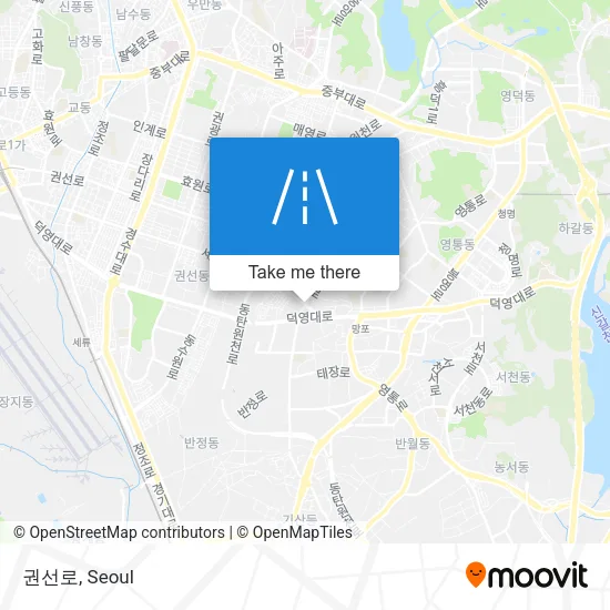 권선로 map