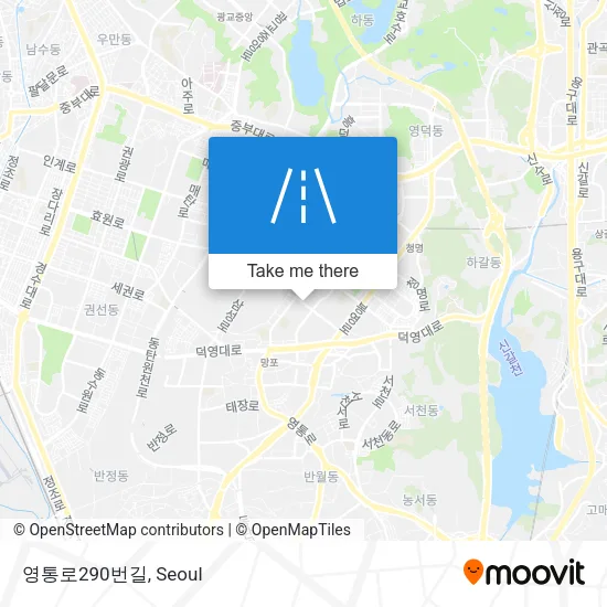 영통로290번길 map