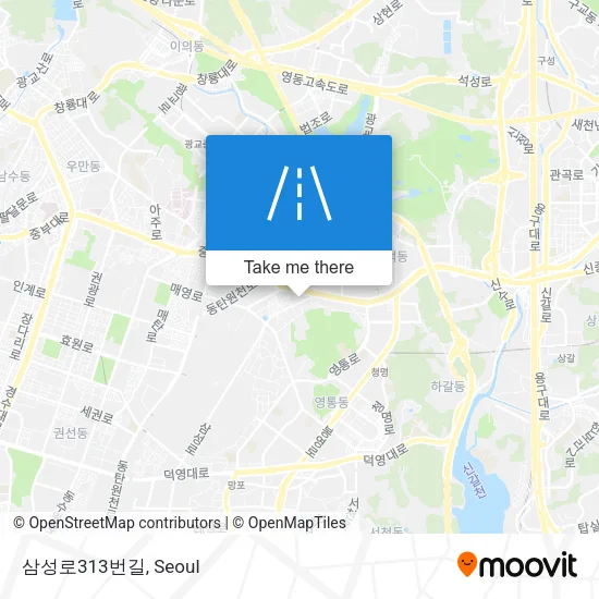 삼성로313번길 map
