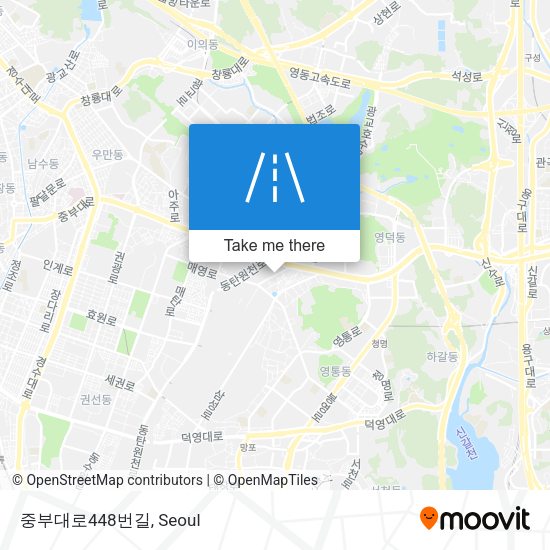중부대로448번길 map