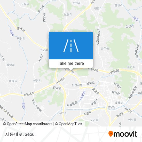 서동대로 map