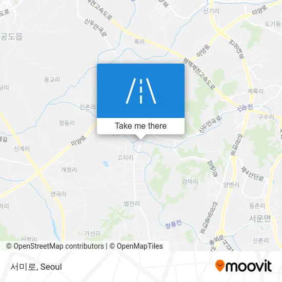 서미로 map