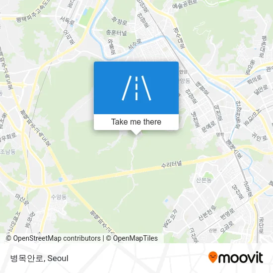 병목안로 map