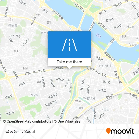 목동동로 map