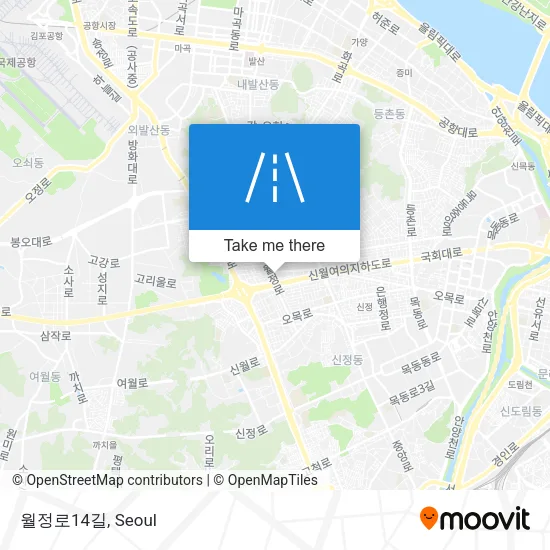 월정로14길 map