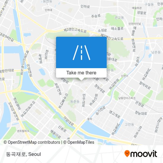 동곡재로 map