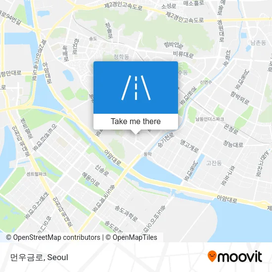 먼우금로 map
