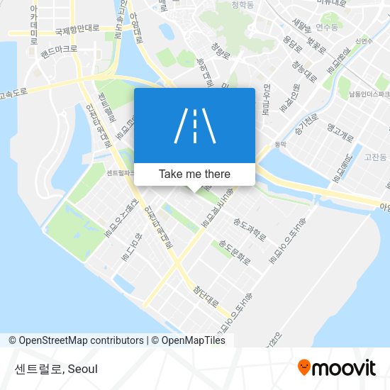 센트럴로 map