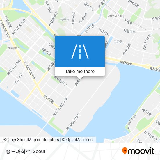 송도과학로 map