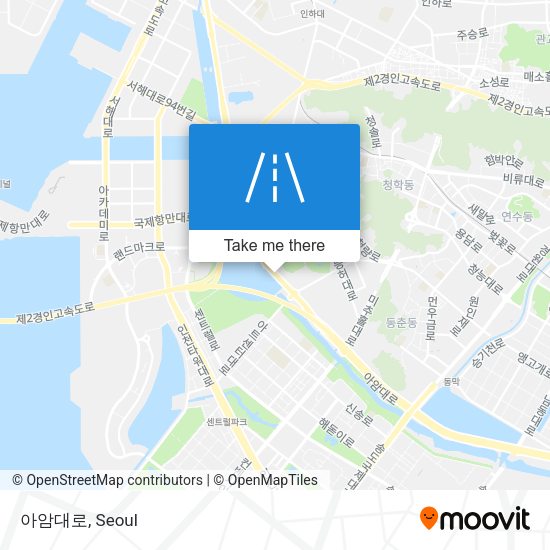 아암대로 map