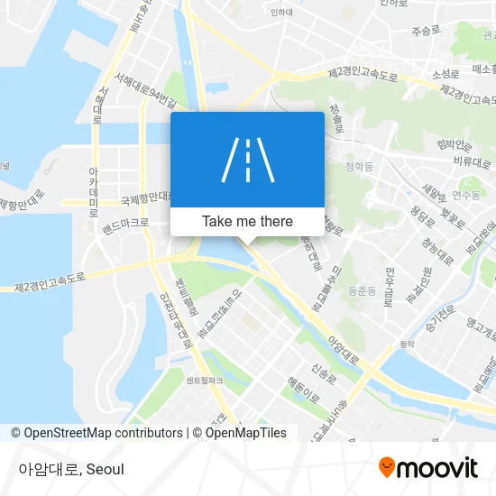 아암대로 map