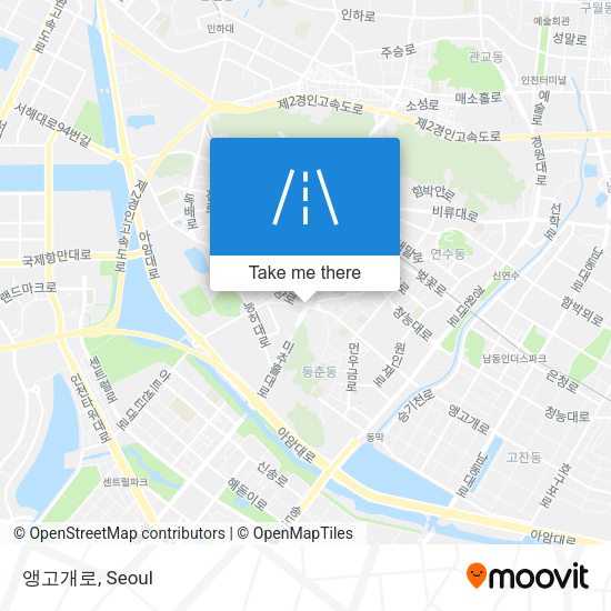 앵고개로 map