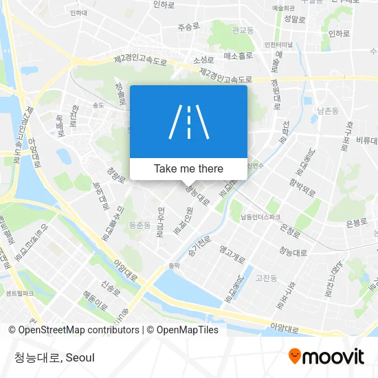 청능대로 map