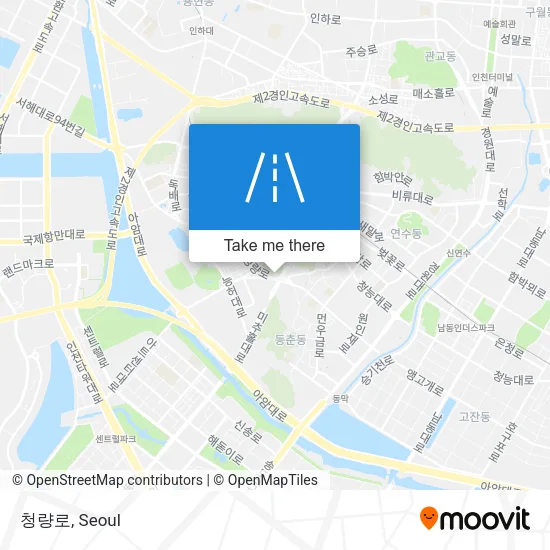 청량로 map