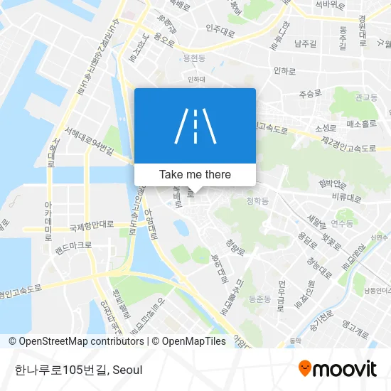 한나루로105번길 map