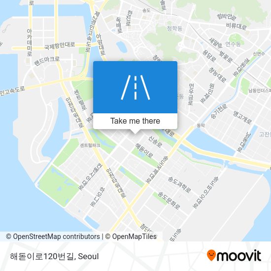 해돋이로120번길 map