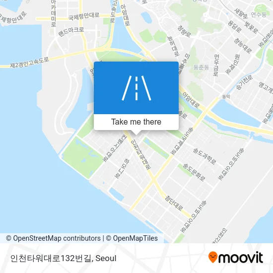 인천타워대로132번길 map
