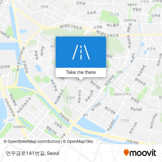 먼우금로141번길 map