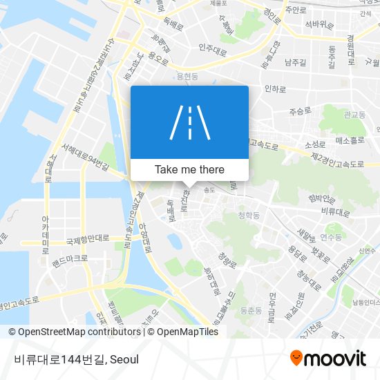 비류대로144번길 map