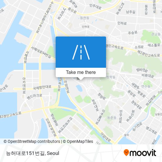 능허대로151번길 map