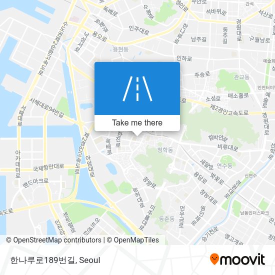 한나루로189번길 map