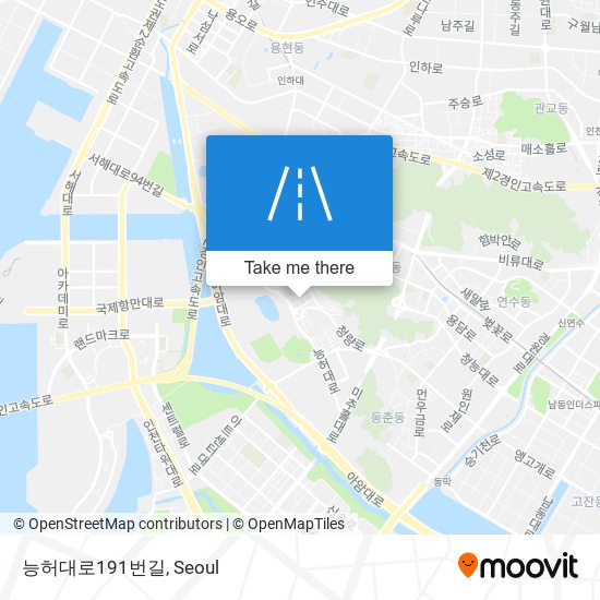 능허대로191번길 map