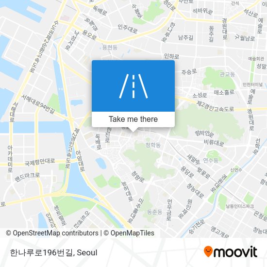 한나루로196번길 map