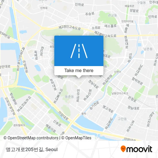 앵고개로205번길 map