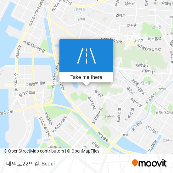 대암로22번길 map