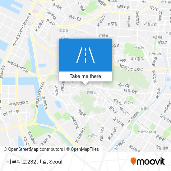 비류대로232번길 map