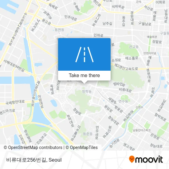 비류대로256번길 map