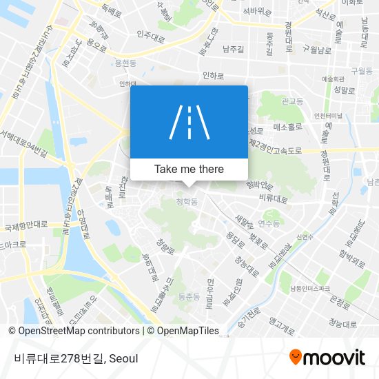 비류대로278번길 map