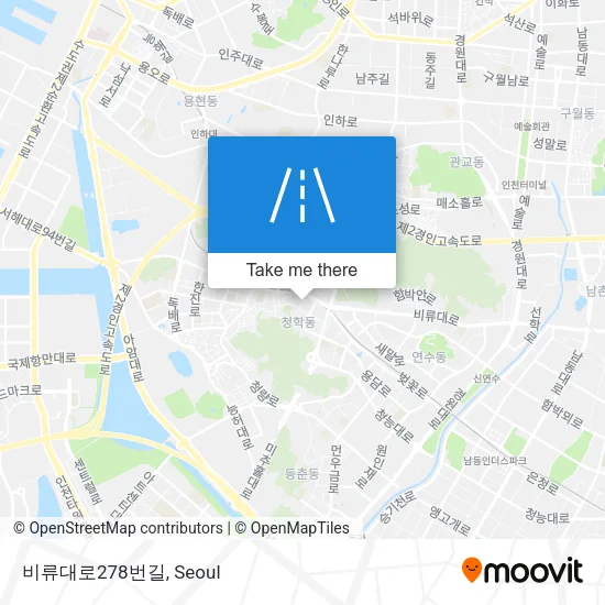 비류대로278번길 map