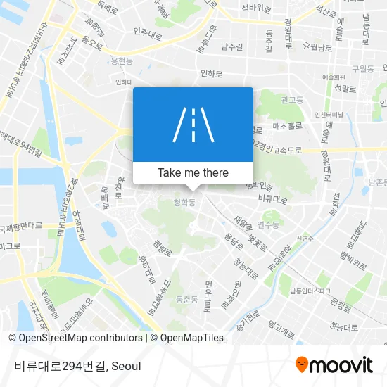 비류대로294번길 map