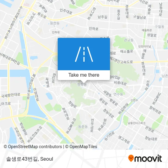 솔샘로43번길 map