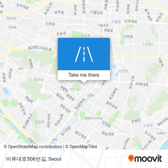 비류대로506번길 map