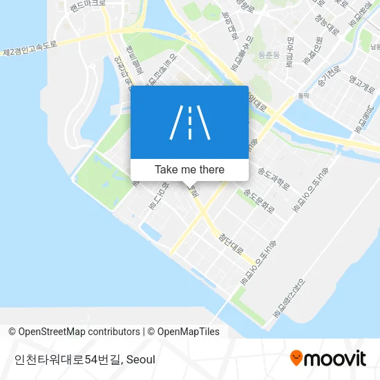 인천타워대로54번길 map