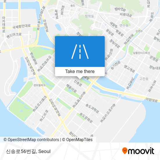 신송로56번길 map