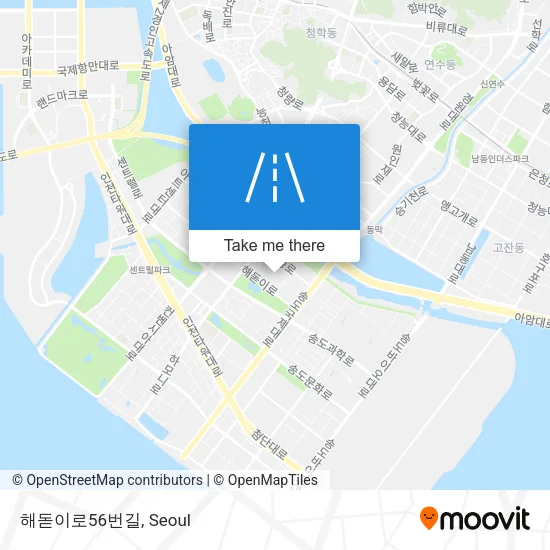 해돋이로56번길 map