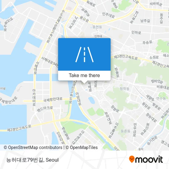 능허대로79번길 map