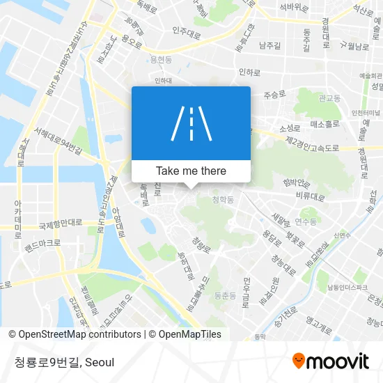 청룡로9번길 map