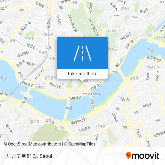 서빙고로51길 map