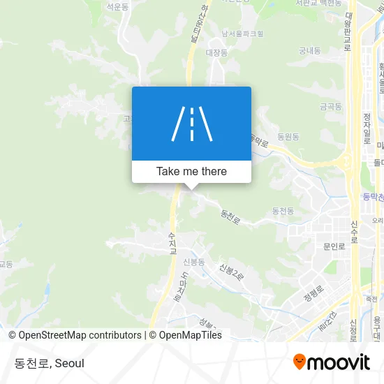 동천로 map