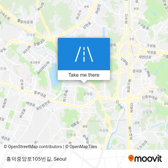 흥덕중앙로105번길 map