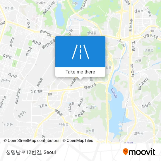 청명남로12번길 map