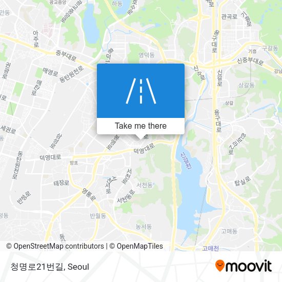 청명로21번길 map