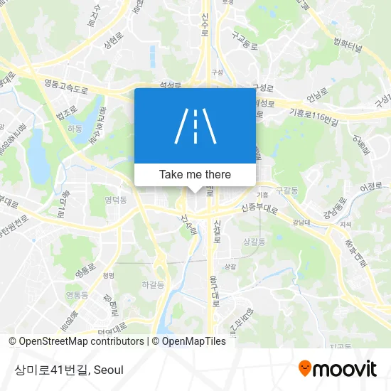 상미로41번길 map
