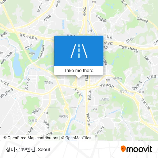 상미로49번길 map